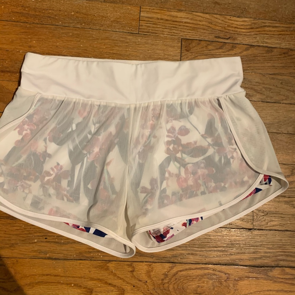 Fabletics floral shorts